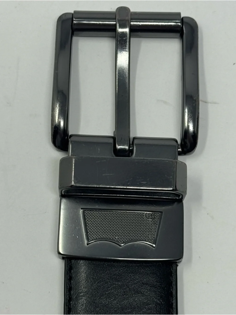 Levi's Men's 2-in-1 Reversible Leather Belt Black Brown Size 30-32